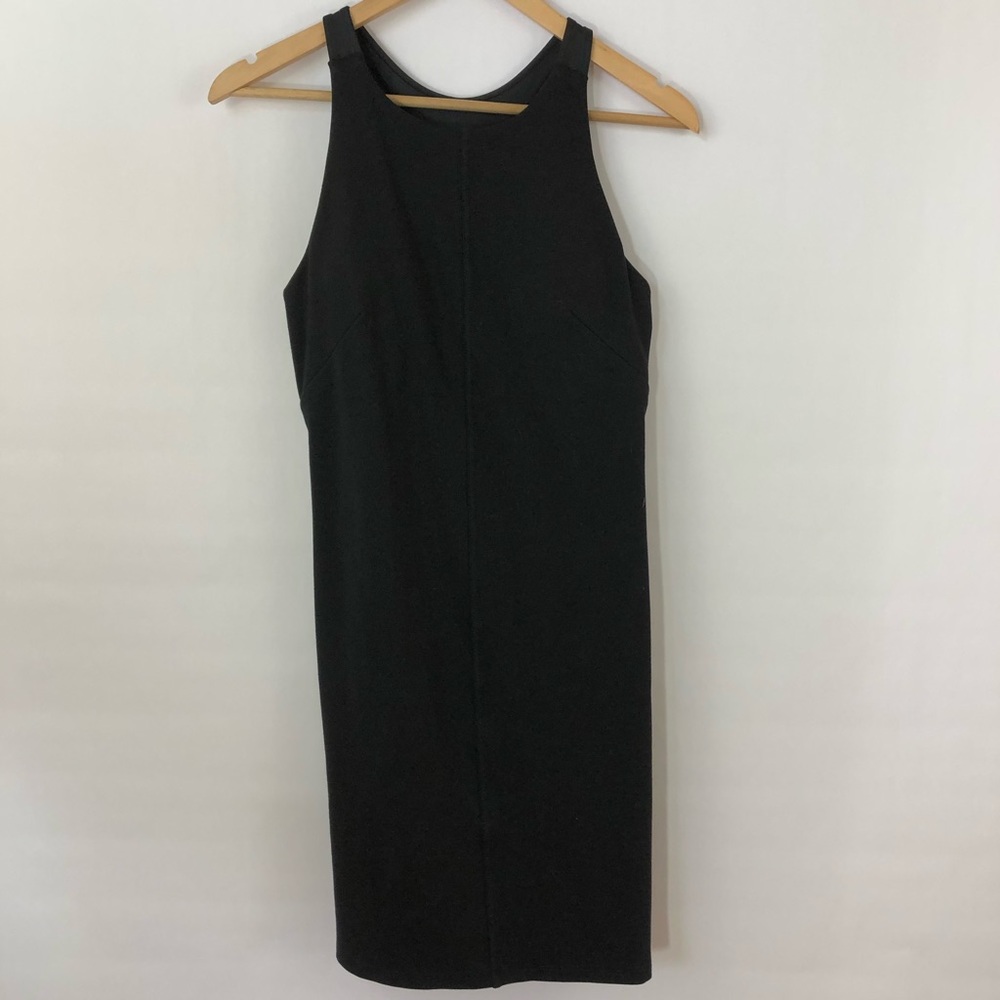 Athleta Black Dress Built in Bra
